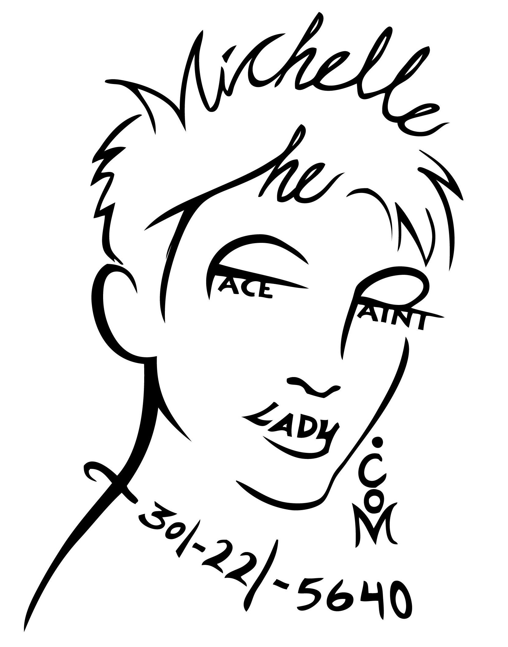 1670x2126 The Face Paint Lady Serious Face Paint Fun - Face Painting Drawing