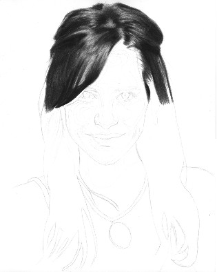 315x394 Portrait Tutorial - Face Portrait Drawing