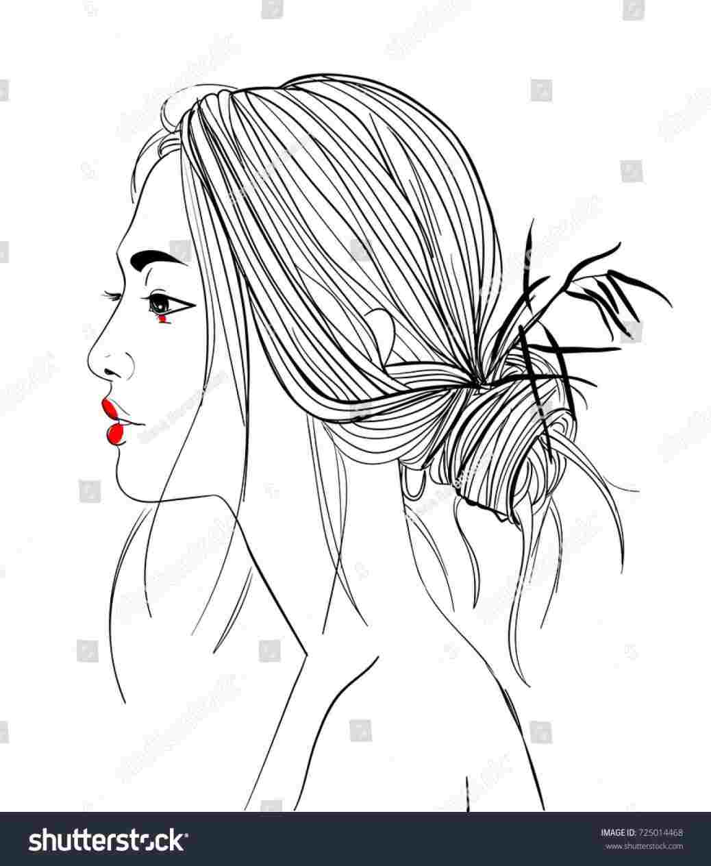 1038x1264 The View Human Head From Rhyoutubecom How Ladies Face In Profile - Face Profile Drawing