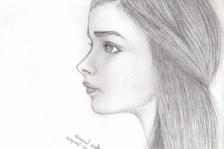 450x300 Gallery Profile Of A Face - Face Profile Drawing