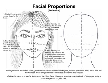 350x270 pdf facial proportions drawing guide how - Face Proportions Drawing