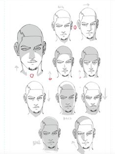 235x315 Face Shading, Basic Planes - Face Shadow Drawing