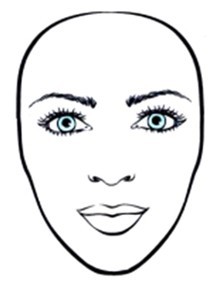220x288 choosing the right frames for your face shape selectspecs - Face Shape Drawing