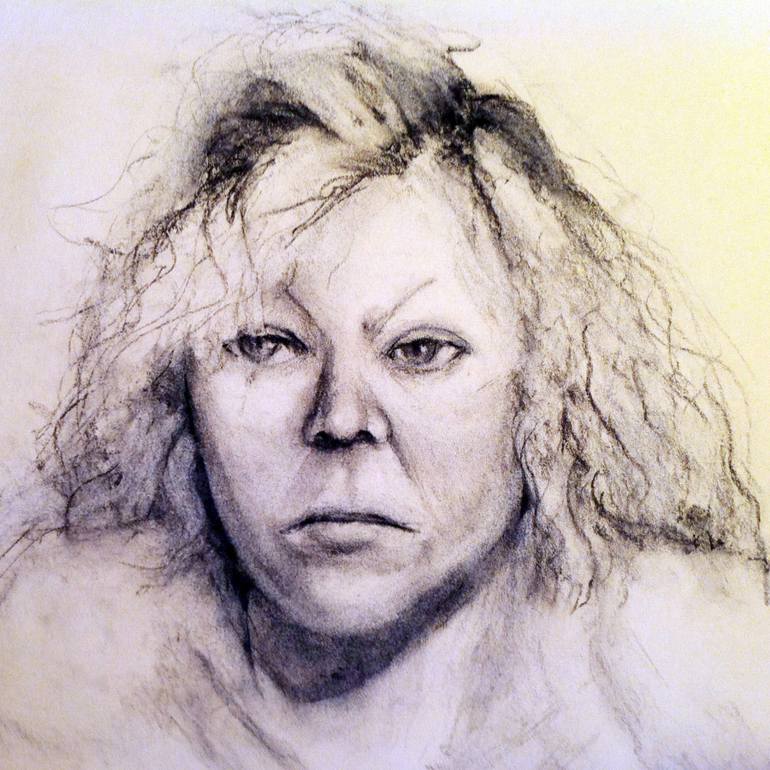 770x770 face study drawing - Face Study Drawing