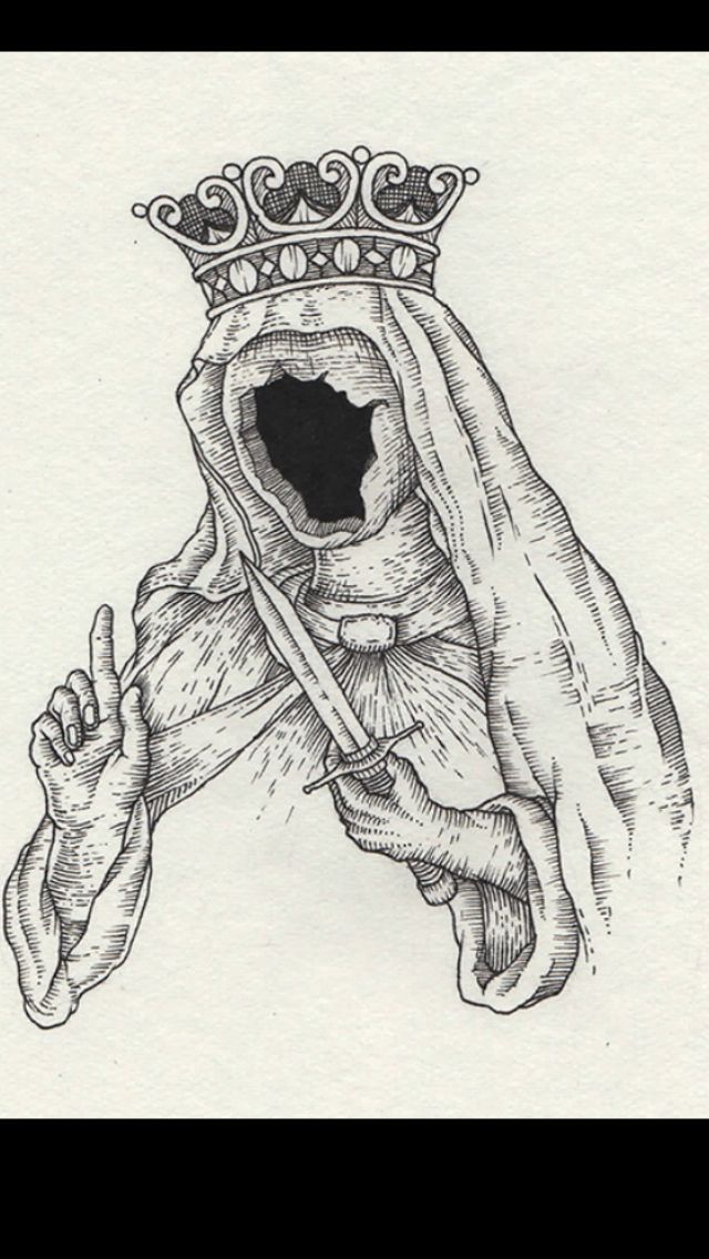 640x1136 Faceless Queen Art Illustration Art, Art, Tattoos - Faceless Drawings