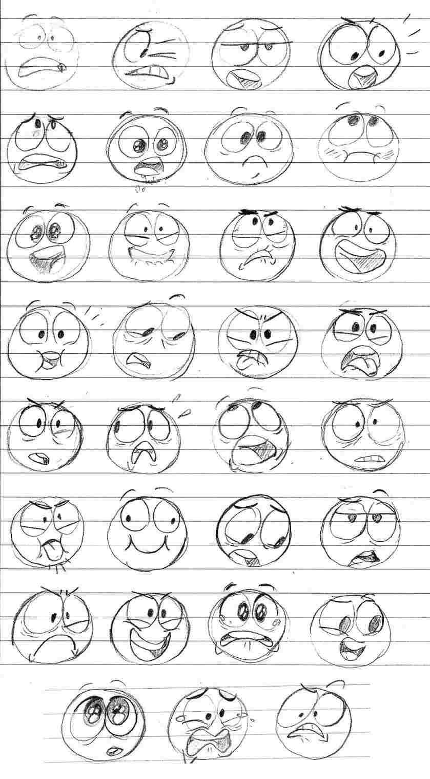 Facial Expressions Chart