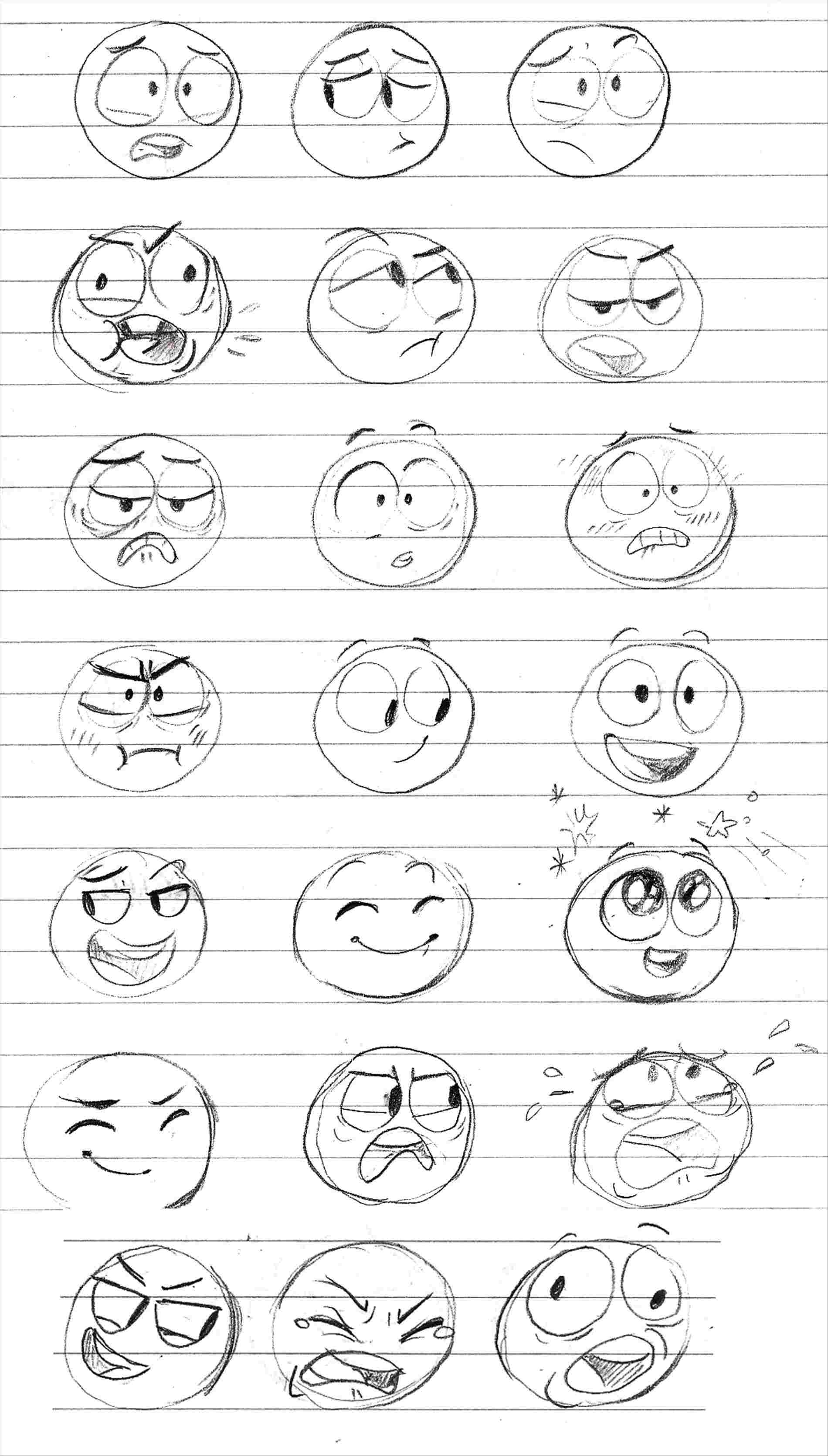 Facial Expressions Chart Drawing at Explore