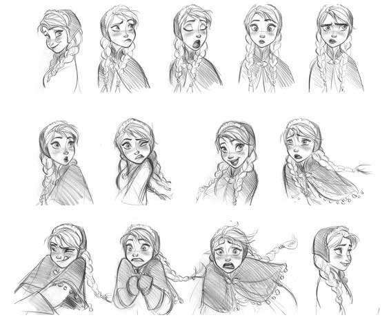 564x466 facial animation animation mentor blog - Facial Expressions Drawing