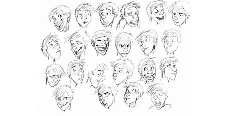 800x400 facial expressions and animation technique nowadays - Facial Expressions Drawing