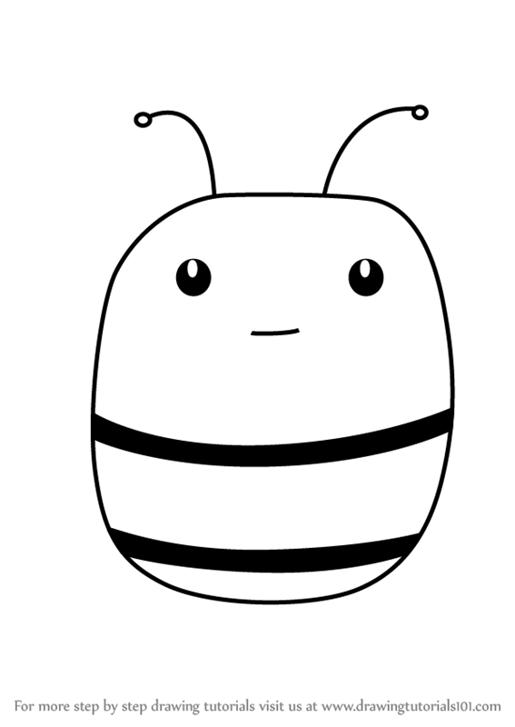 567x800 Learn How To Draw A Honey Bee Face For Kids - Facial Expressions Drawing For Kids