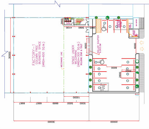 483x418 Modon - Factories Drawing