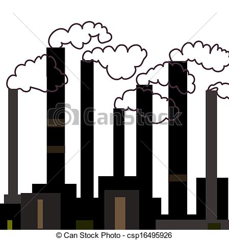 449x470 collection of free factories clipart environmental pollution - Factories Drawing