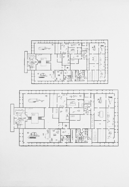 443x640 Mark Manders - Factory Building Drawing