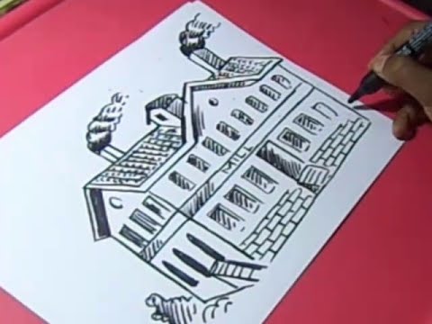 480x360 how to factory mill drawing for kids step - Factory Drawing