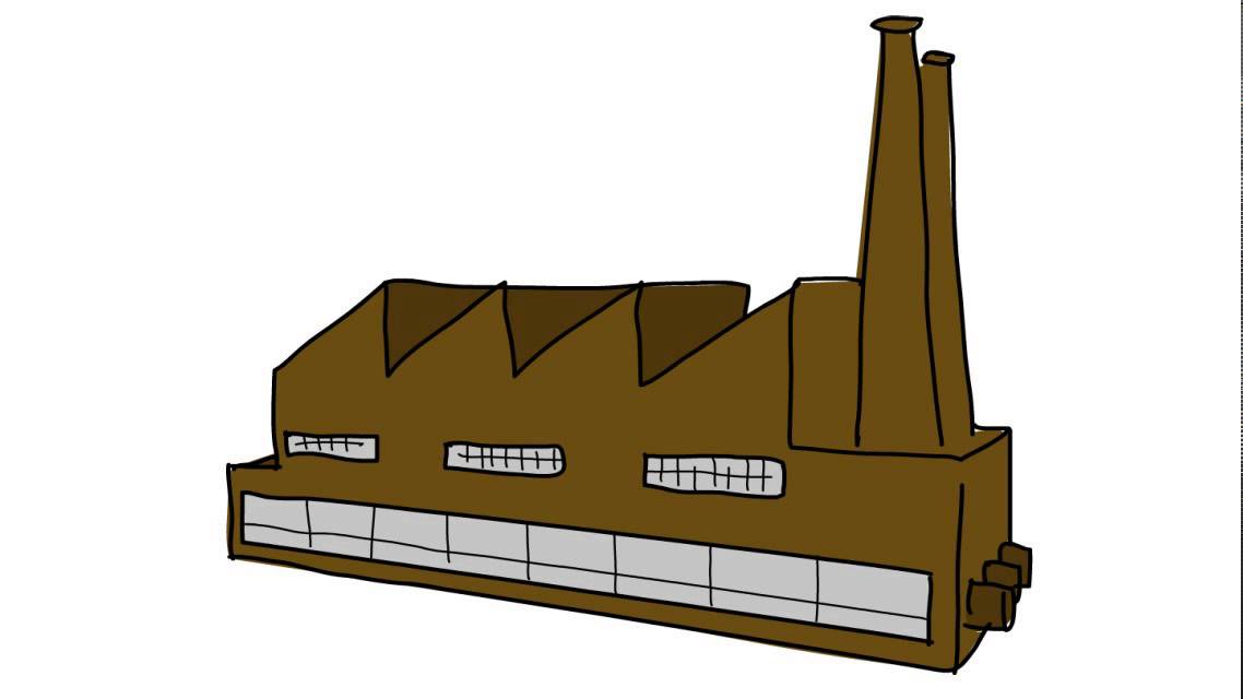 1138x640 how to draw a factory - Factory Drawing