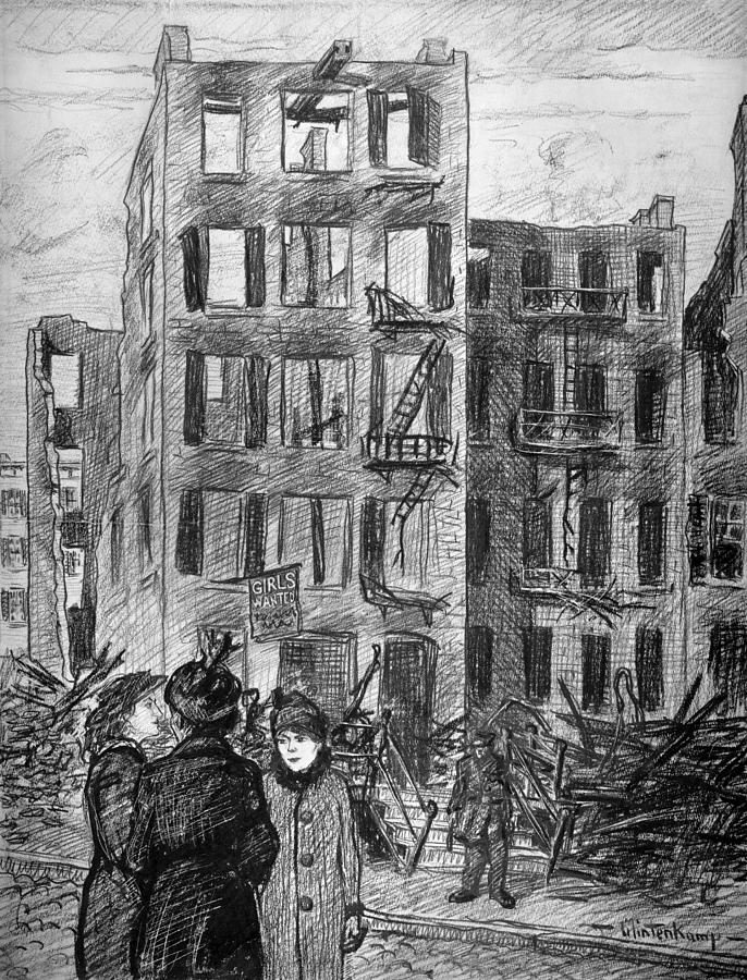 686x900 new york triangle factory drawing - Factory Drawing