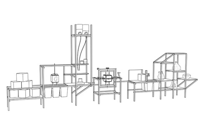800x508 The Creative Factory, Line - Factory Line Drawing