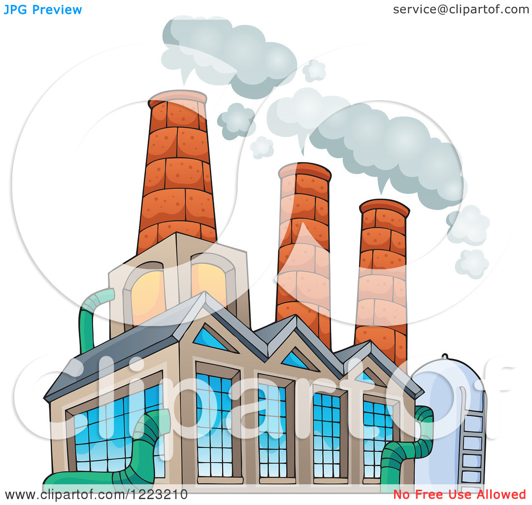 1080x1024 Factory Clipart Drawing - Factory Pollution Drawing