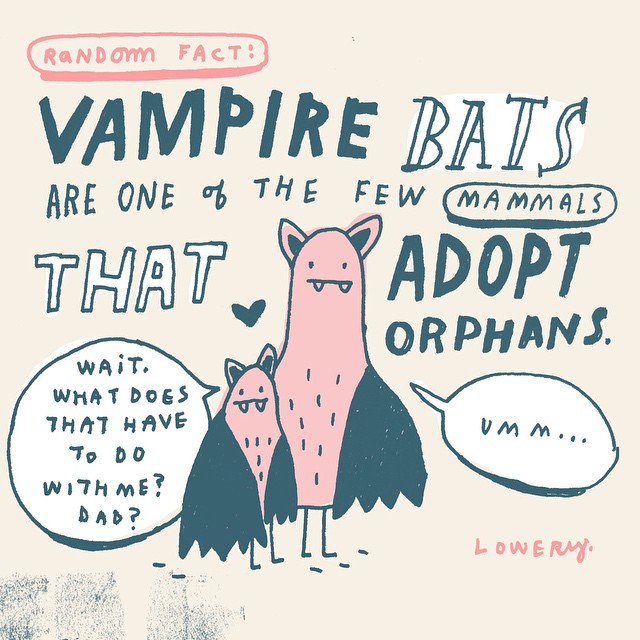 640x640 children's illustrator presents random fun facts as whimsical drawings - Facts Drawing