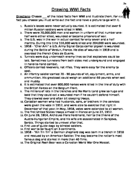 271x350 drawing wwi facts - Facts Drawing