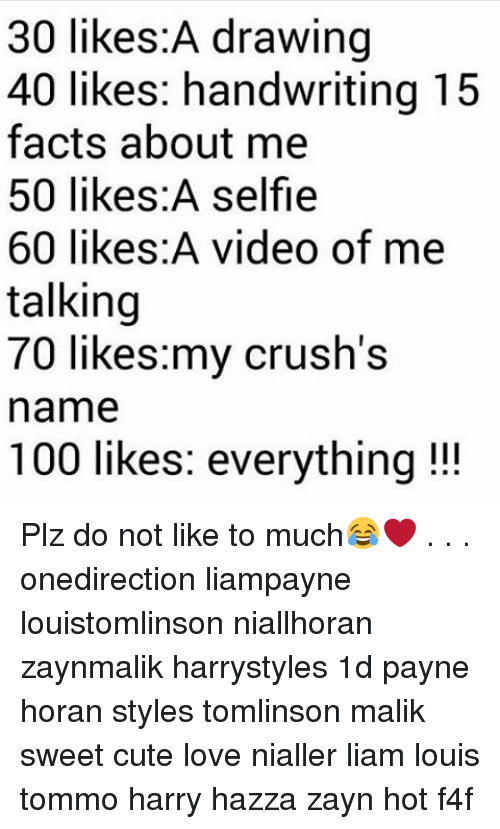 500x829 likesa drawing likes handwriting facts about me likes - Facts Drawing