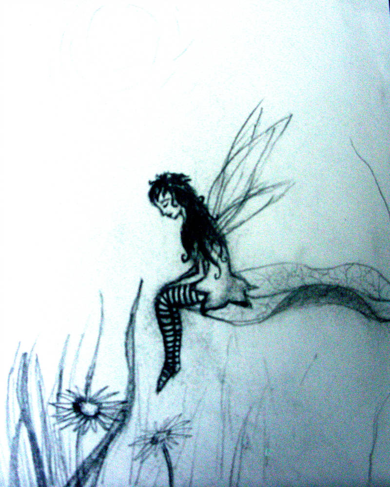 800x999 unfinished faerie drawing - Faerie Drawing