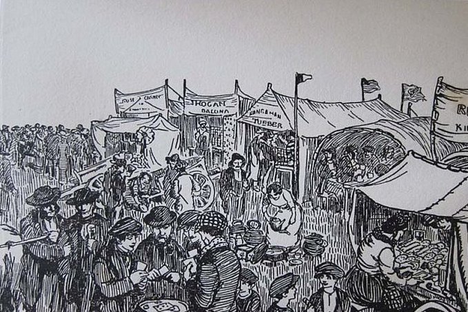 679x453 the fair of turloughmore - Fair Images For Drawing