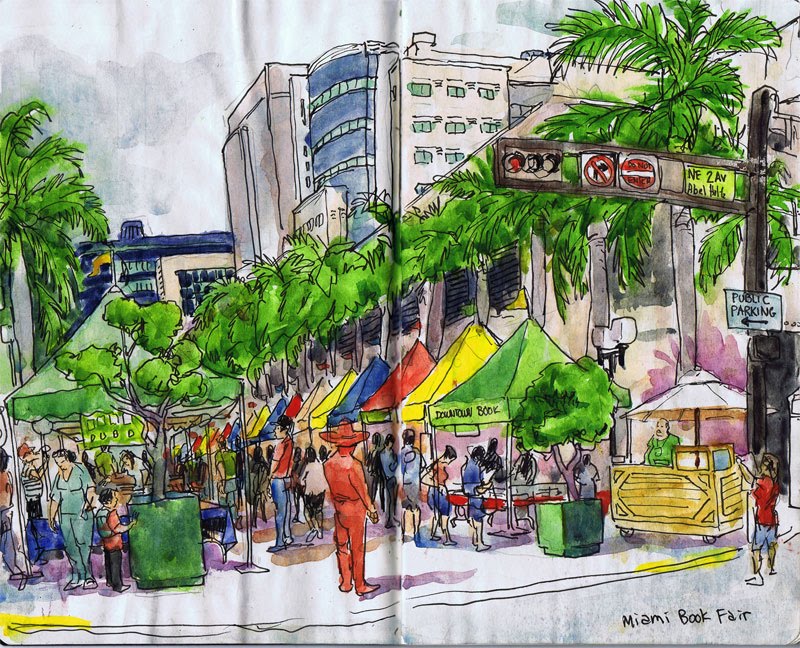 800x648 analog artist digital world miami international book fair - Fair Images For Drawing