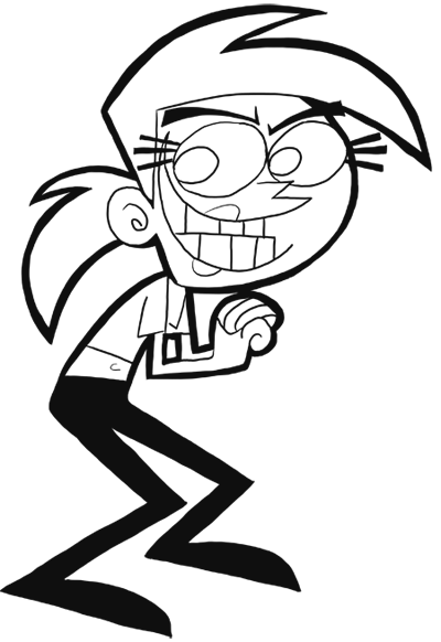 400x582 how to draw vicky from fairly odd parents step - Fairly Odd Parents Drawing