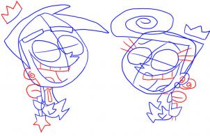 302x196 how to draw how to draw wanda and cosmo from fairly odd parents - Fairly Odd Parents Drawing