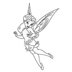 230x230 Top Free Printable Beautiful Fairy Coloring Pages Online - Fairy Black And White Drawings