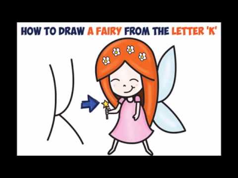 480x360 How To Draw A Cartoon Fairy Princess Cute Kawaii Easy Step - Fairy Cartoon Drawing