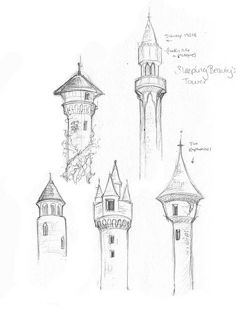501x640 towers towers fairytale towers castles - Fairy Castle Drawing