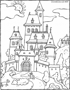236x300 Fairy Tale Castle - Fairy Castle Drawing