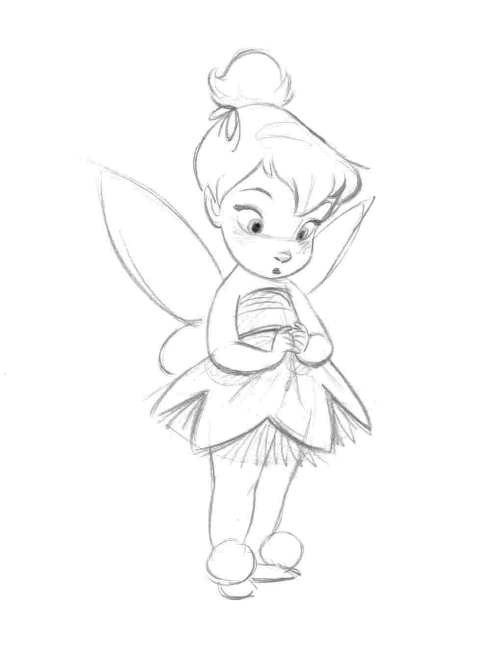 1011x1317 Simple Fairy Drawing - Fairy Drawing Book