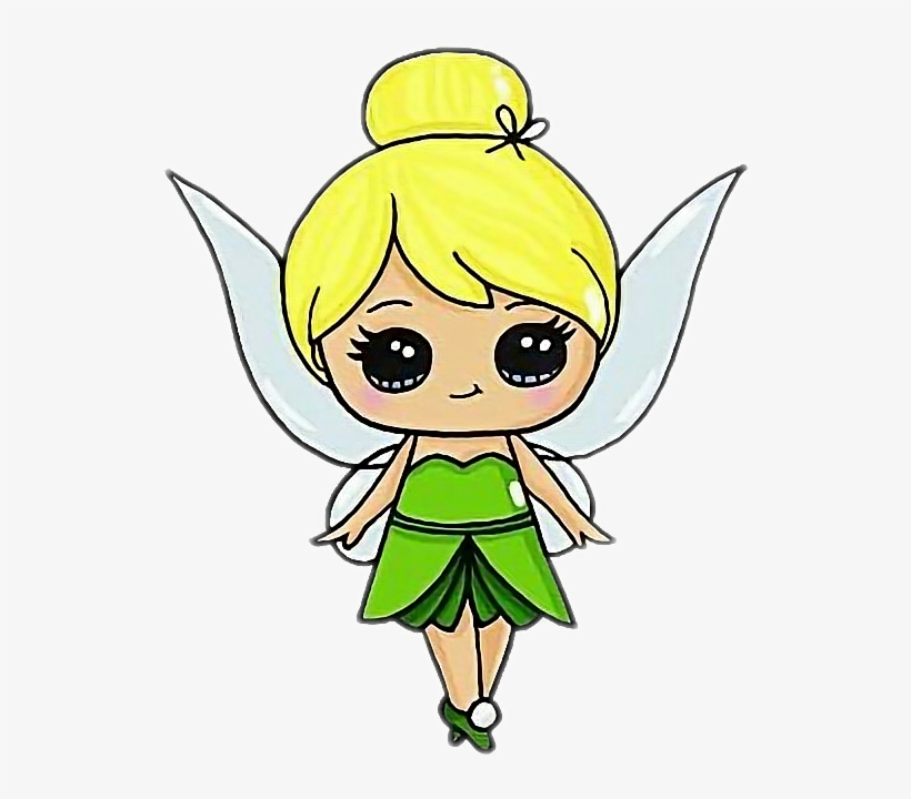 Easy Cute Fairy Drawing