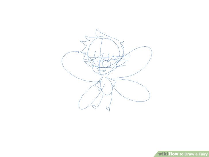 728x546 easy fairy drawings in pencil for kids easy ways to draw a fairy - Fairy Drawing Easy