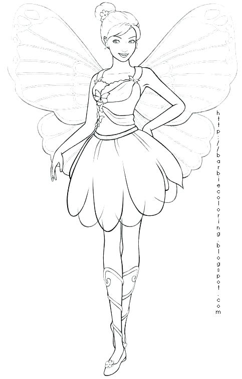 483x755 Fairies Coloring Pages Fairy Drawing - Fairy Drawing Images