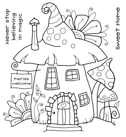 Fairy House Drawing At PaintingValleycom | Explore Collection Of Fairy