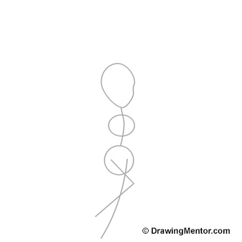 350x350 Learn How To Draw A Fairy - Fairy Line Drawing