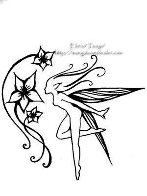 300x400 Fairy Outlines Free Coloring Pages On Art Coloring Pages - Fairy Outline Drawing