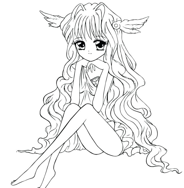 750x768 Simple Fairy Outlines Earth And Air Fairies In Outline Tale - Fairy Outline Drawing