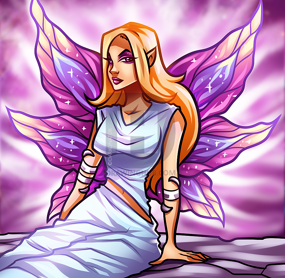 1000x976 How To Draw A Fairy Princess, Step - Fairy Princess Drawing