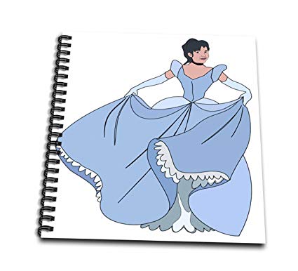 425x386 Db Fairy Princess In Blue Dress Drawing - Fairy Princess Drawing