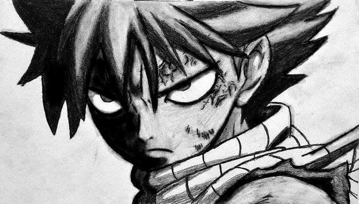 698x398 fairy tail natsu drawing anime amino - Fairy Tail Anime Drawings