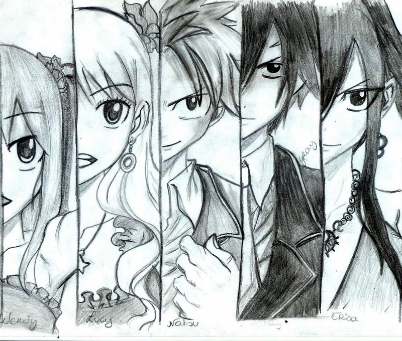 800x680 fairy tail - Fairy Tail Anime Drawings