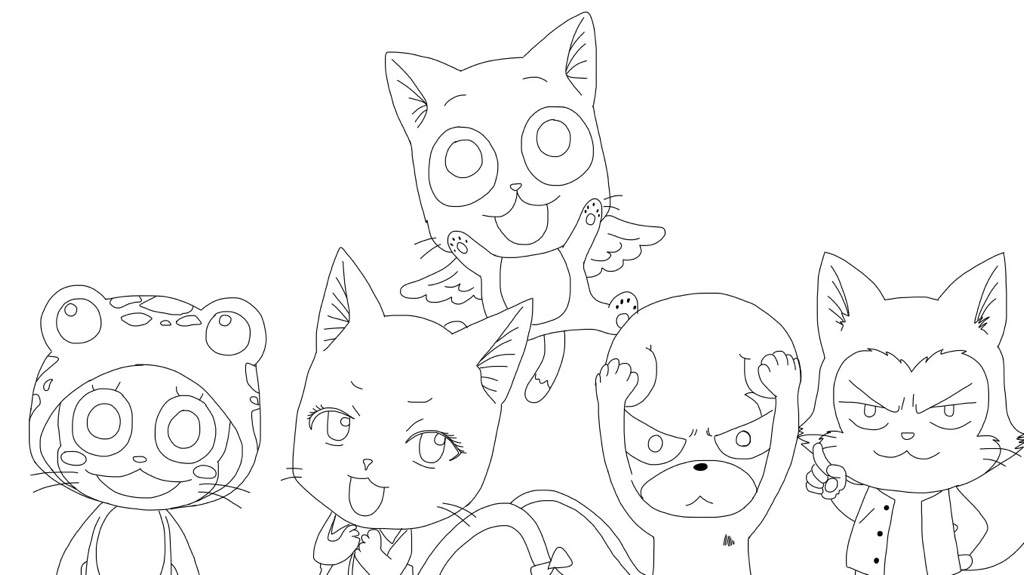 1024x575 how to draw neko characters from fairy tail! anime amino - Fairy Tail Anime Drawings