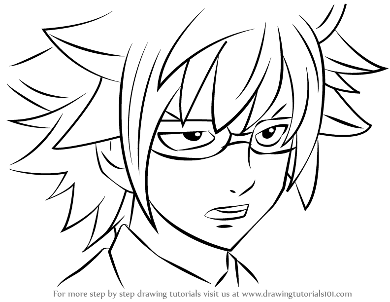 792x612 learn how to draw loke from fairy tail - Fairy Tail Anime Drawings