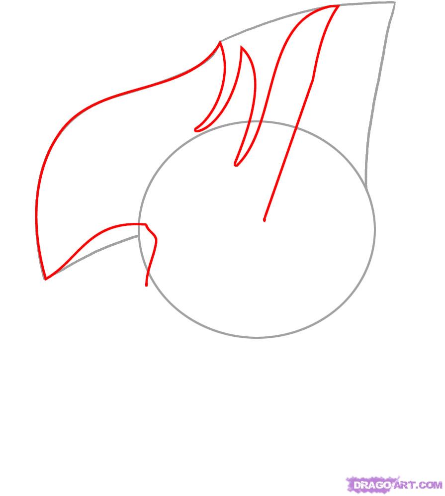 895x997 how to draw fairy tail, step - Fairy Tail Drawing