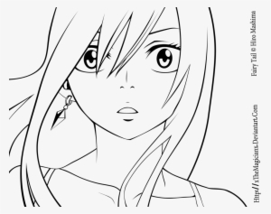 300x237 Erza Scarlet Png Images Png Cliparts Free Download On Seekpng - Fairy Tail Erza Drawing